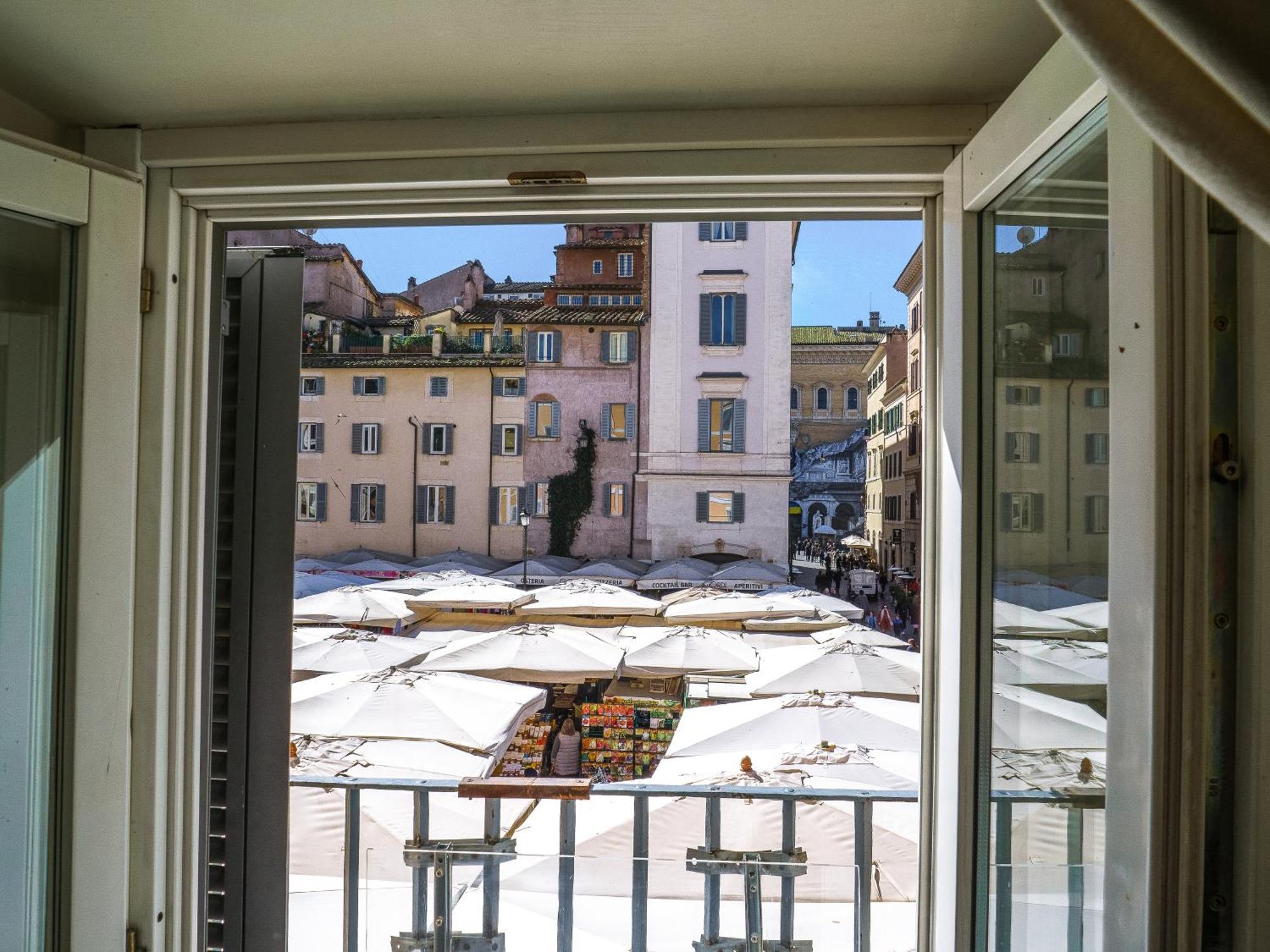 View On Campo De Fiori Irex Apartment Rome